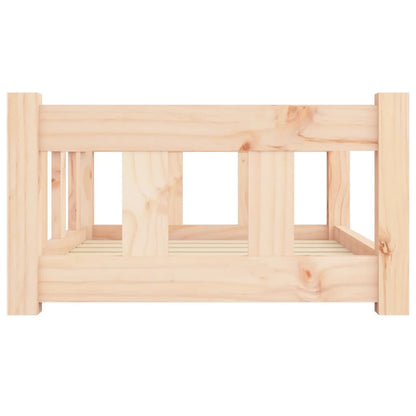 Dog Bed | Natural | Solid Pine Wood | Medium | Durable | Dog Bed