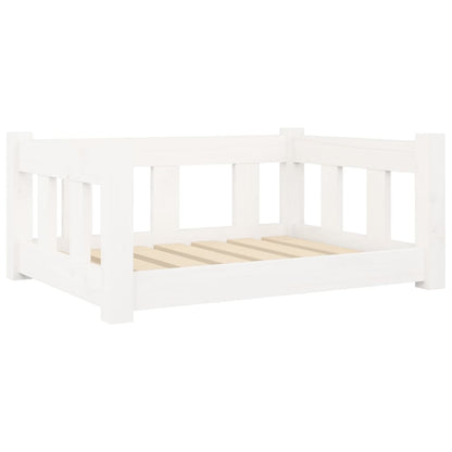 Dog Bed | White | Solid pine wood | Medium | Durable | Dog Bed