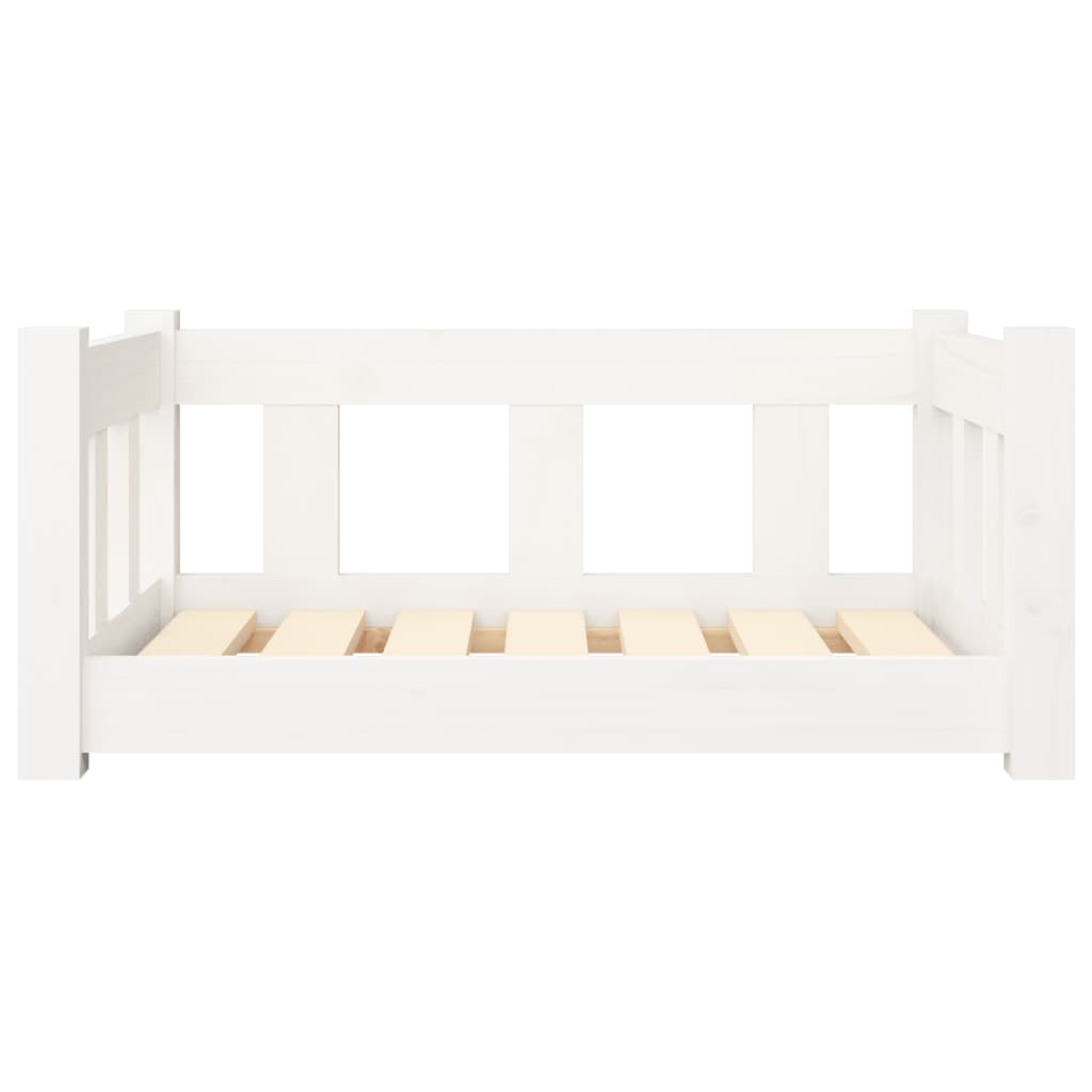Dog Bed | White | Solid pine wood | Medium | Durable | Dog Bed