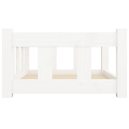 Dog Bed | White | Solid pine wood | Medium | Durable | Dog Bed