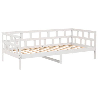 Day Bed | White | Solid pine wood | 90x200 cm