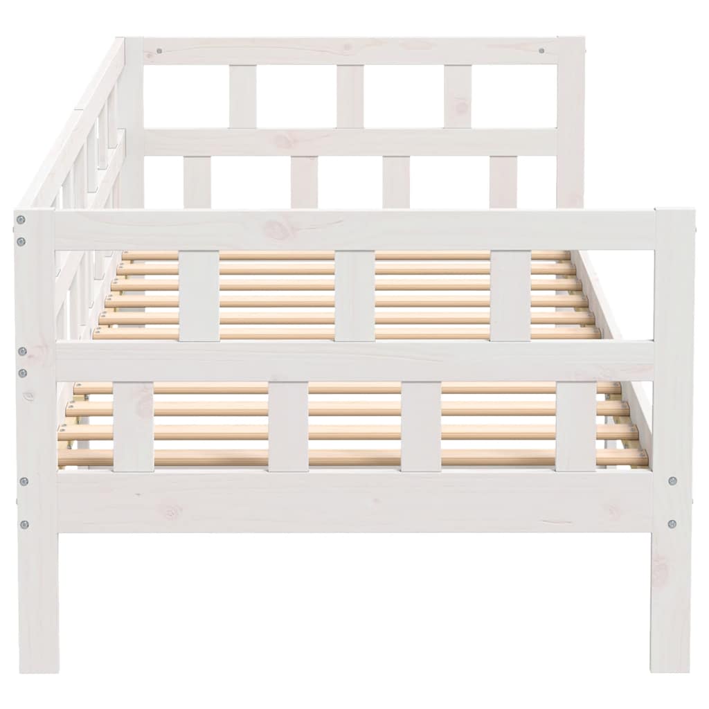 Day Bed | White | Solid pine wood | 90x200 cm