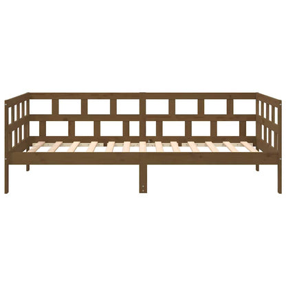 Day Bed | Honey brown | Solid pine wood | Standard |  Convertible