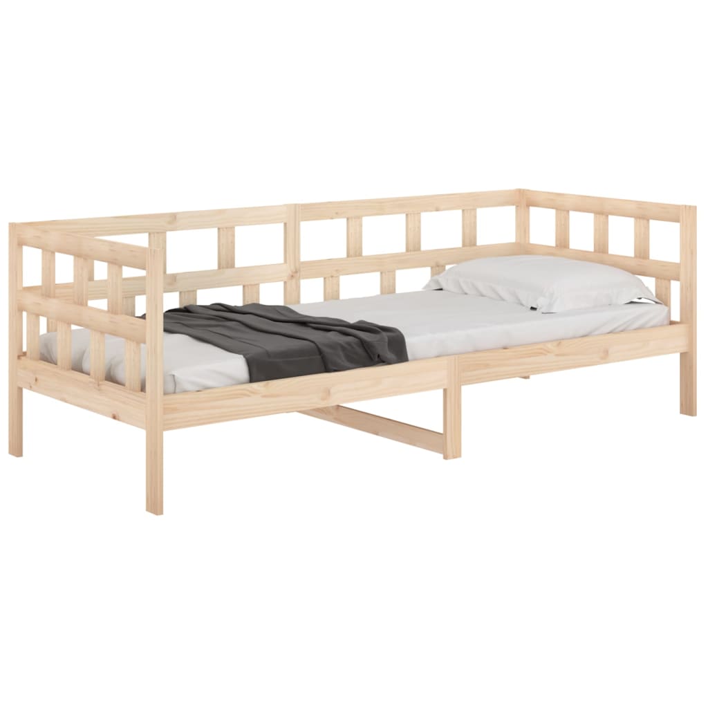 Day Bed | Natural wood | Solid pine wood (untreated) | Single