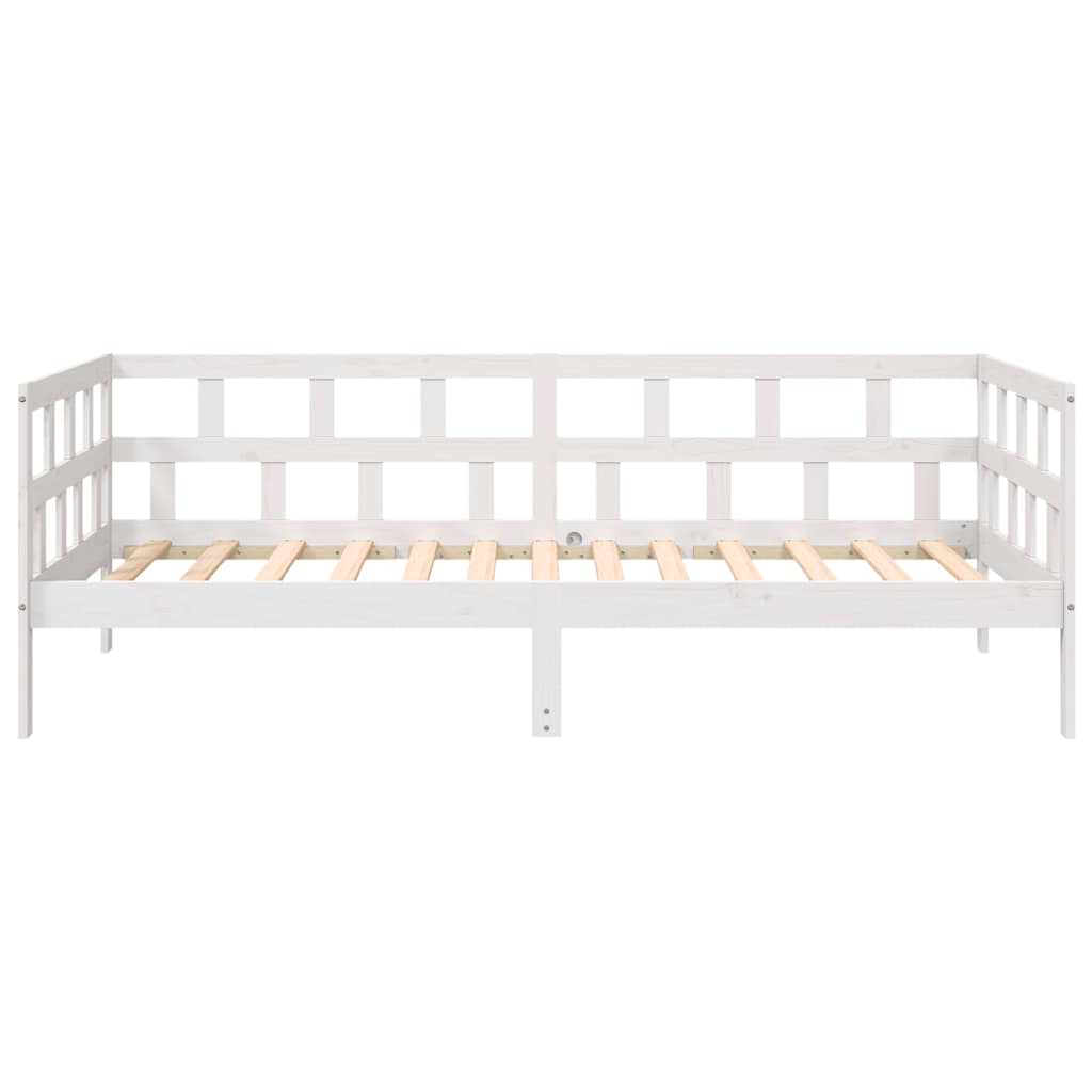 Day Bed | White | Solid pine wood | Single