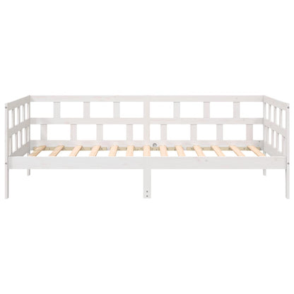 Day Bed | White | Solid pine wood | Single