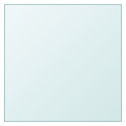 Table Top Transparent 30x30 cm Tempered Glass
