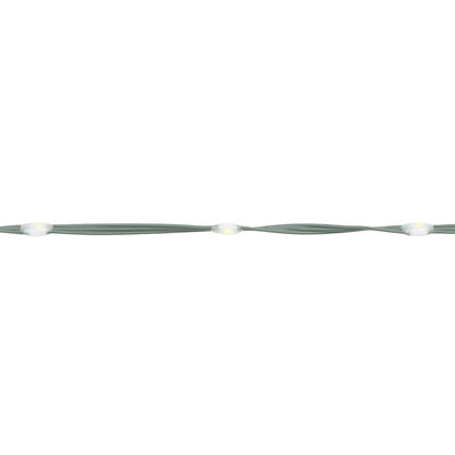 343519 vidaXL Christmas Tree on Flagpole Cold white 108 LEDs 180 cm