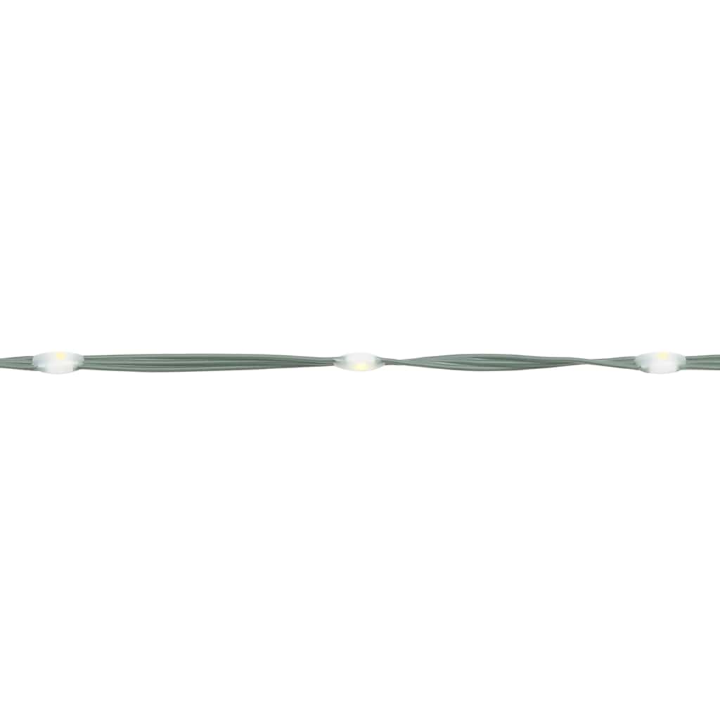 343523 vidaXL Christmas Tree on Flagpole Cold white 310 LEDs 300 cm