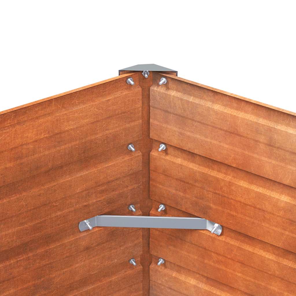 Garden Raised Bed | Rusty | Corten Steel | Large | Garden Raised Bed