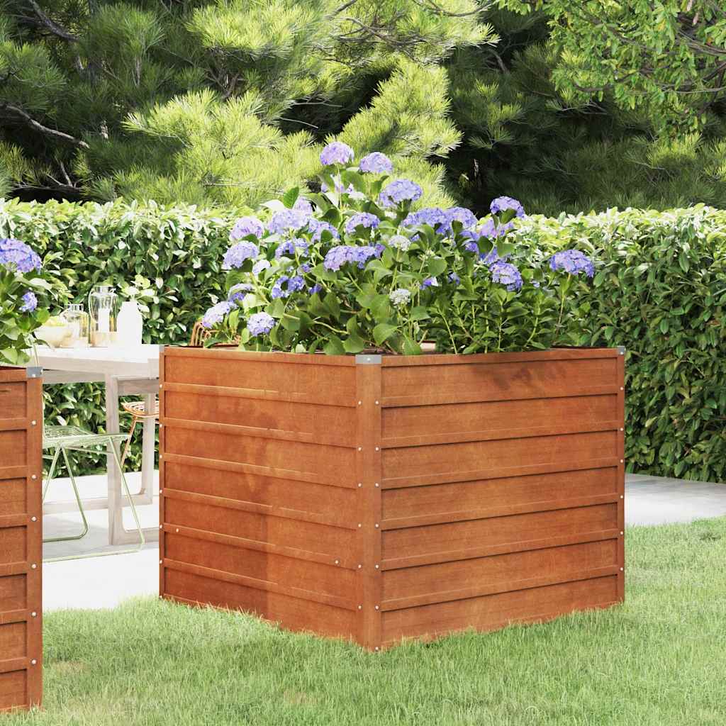 Garden Raised Bed | Rusty | Corten Steel | Large | Garden Raised Bed