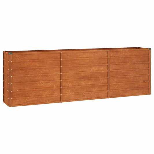 Garden Raised Bed | Rusty | Corten steel | Large | Durable