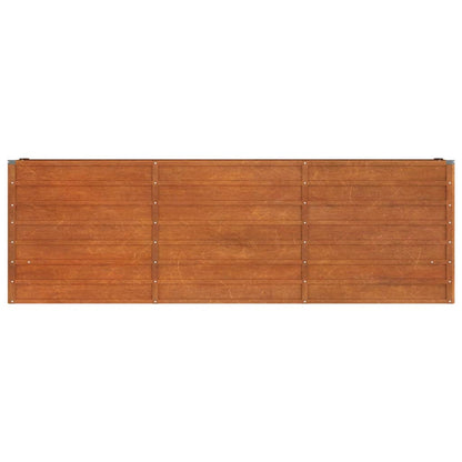 Garden Raised Bed | Rusty | Corten steel | Large | Durable