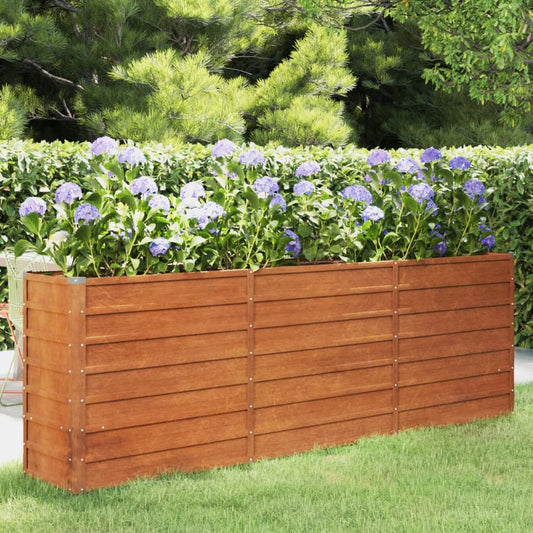 Garden Raised Bed | Rusty | Corten steel | Large | Durable