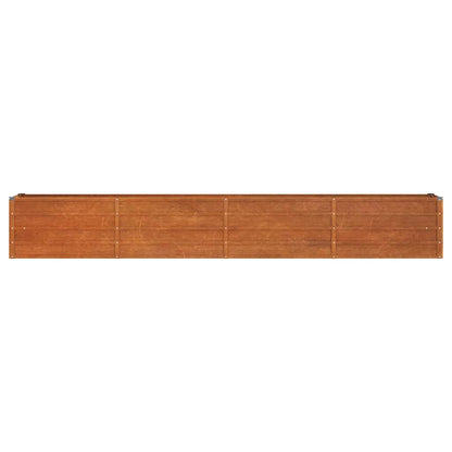 Garden Raised Bed | Rusty | Corten steel | 320 x 40 x 45 cm | Durable