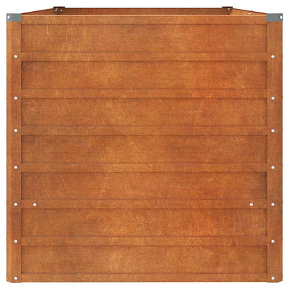Garden Raised Bed Rusty 160x80x77 cm Corten Steel
