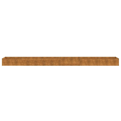 Garden Raised Bed 580x50x36 cm Corten Steel