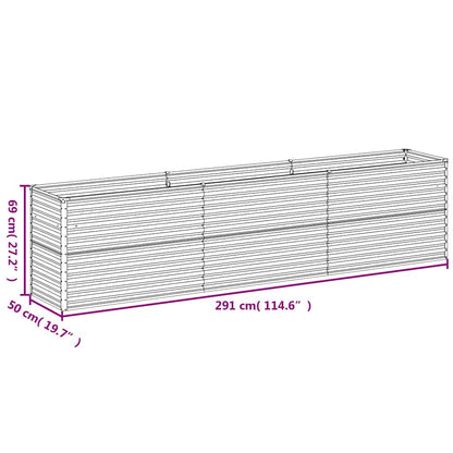 Garden Raised Bed 291 x 50 x 69 cm
