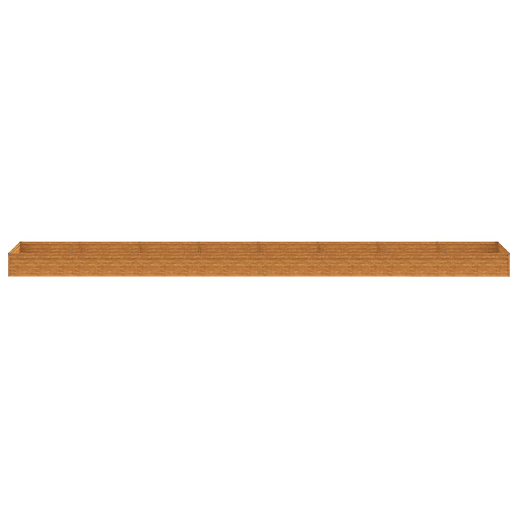 Garden Raised Bed 770x100x36 cm Corten Steel