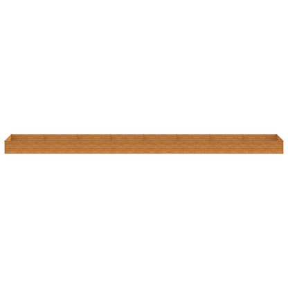 Garden Raised Bed 770x100x36 cm Corten Steel