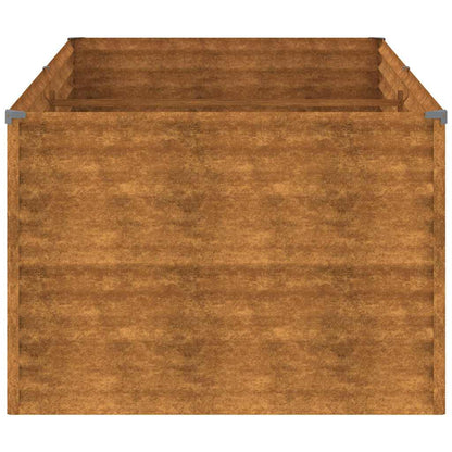 Garden Raised Bed 196x100x69 cm Corten Steel