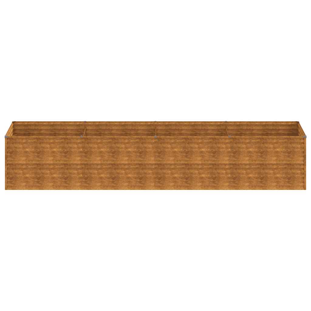 Garden Raised Bed 386x100x69 cm Corten Steel