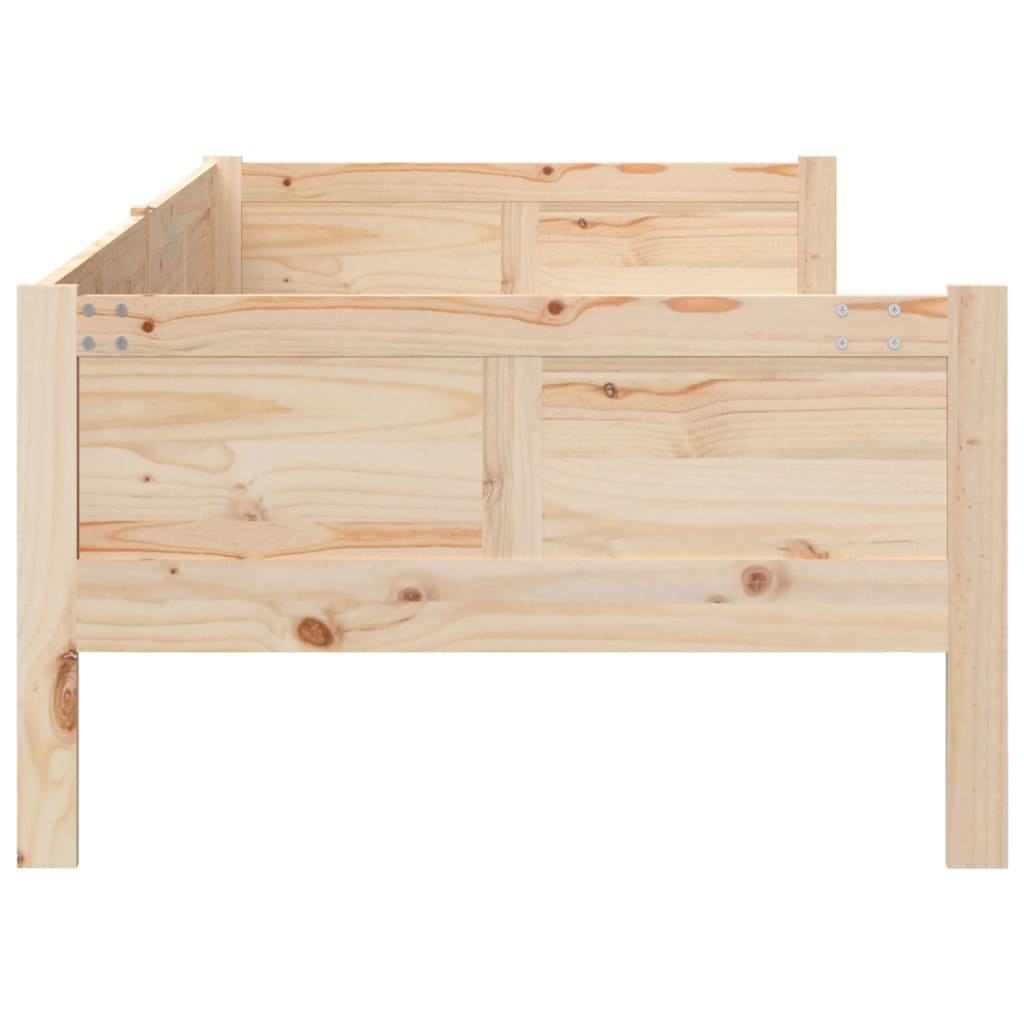 Day Bed without Mattress Solid Wood Pine 80x200 cm