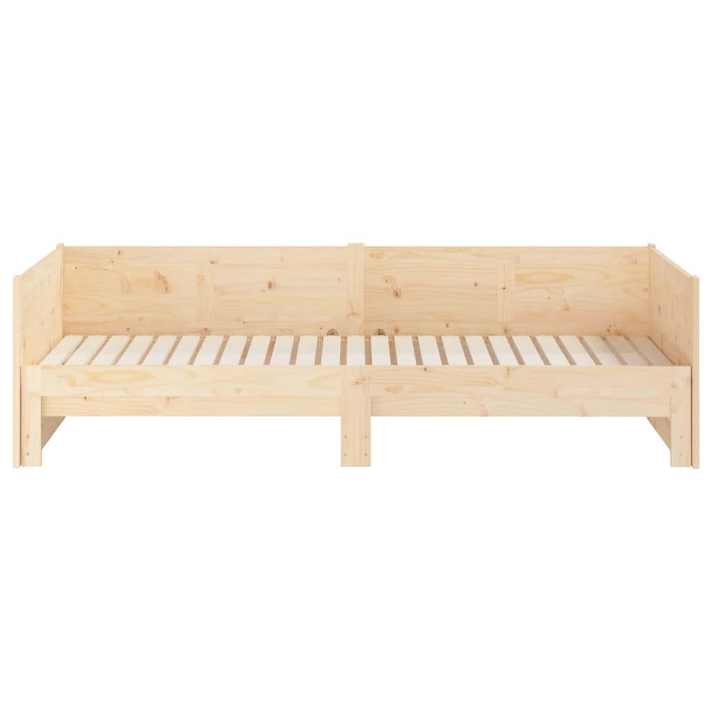 Pull-out Day Bed | Natural Pine | Solid Pine Wood | Standard