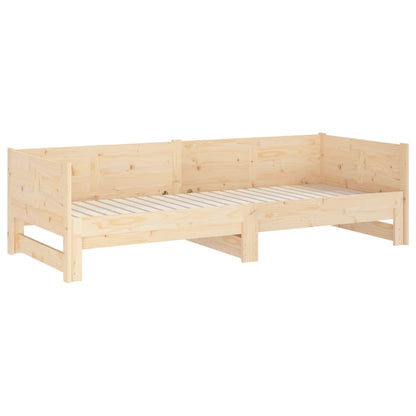 Pull-out Day Bed | Natural Pine | Solid Pine Wood | Standard