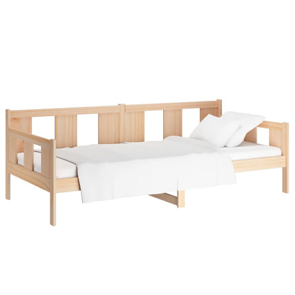 Day Bed without Mattress Solid Wood Pine 90x190 cm Single