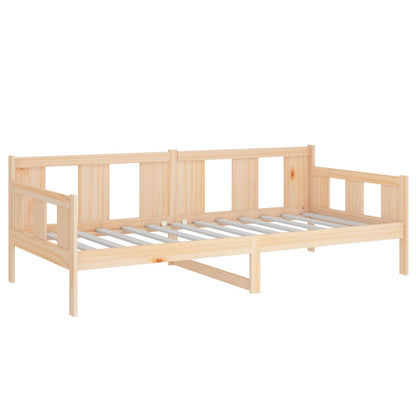 Day Bed without Mattress Solid Wood Pine 90x190 cm Single