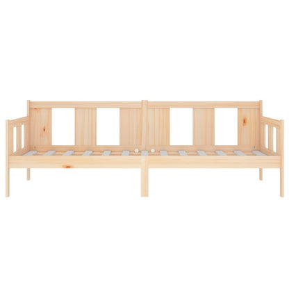 Day Bed without Mattress Solid Wood Pine 90x190 cm Single