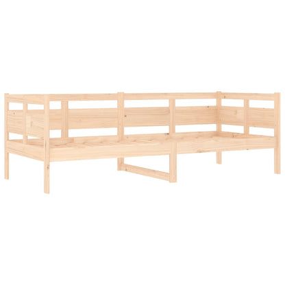 Day Bed | Natural Wood | Solid Pine Wood, Plywood | Single