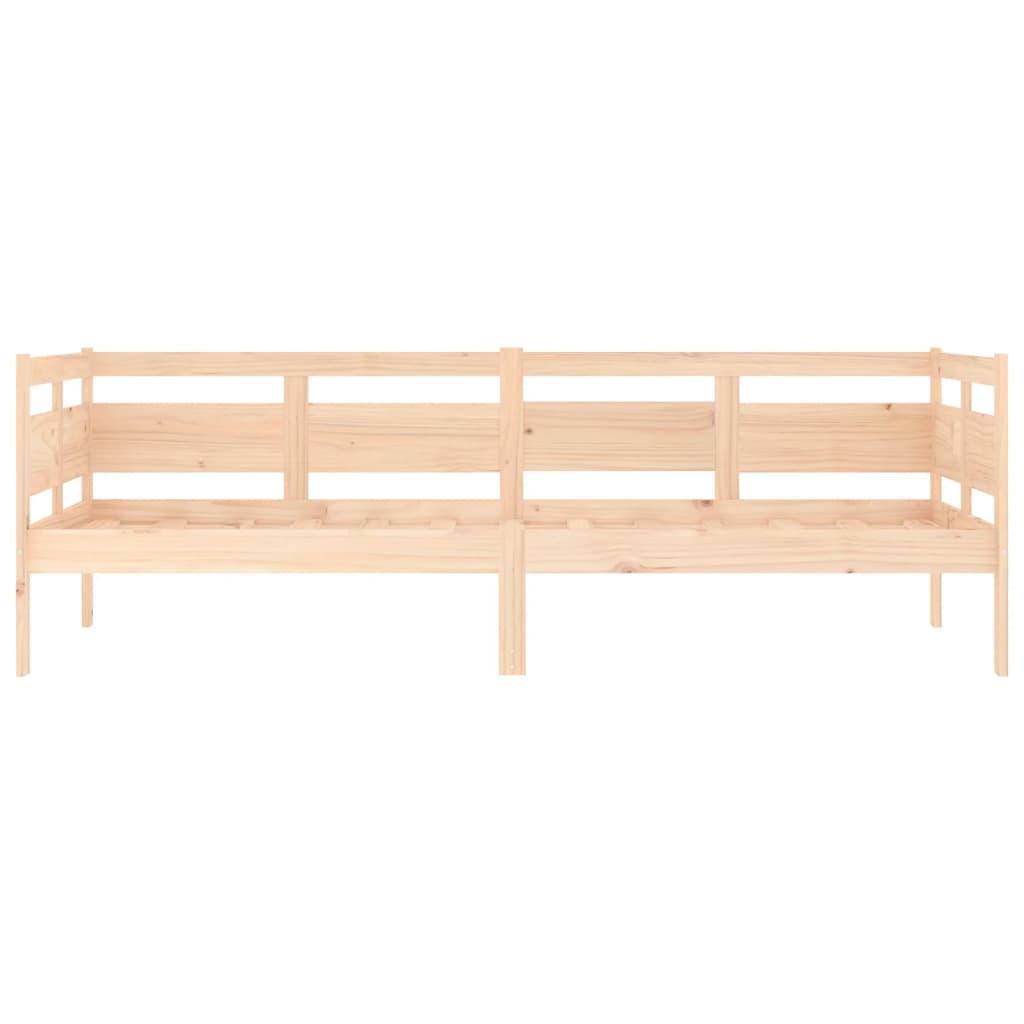 Day Bed | Natural Wood | Solid Pine Wood, Plywood | Single