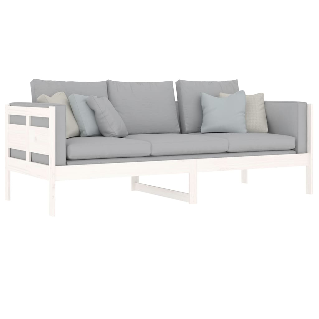 Day Bed | White | Solid pine wood, plywood | Single