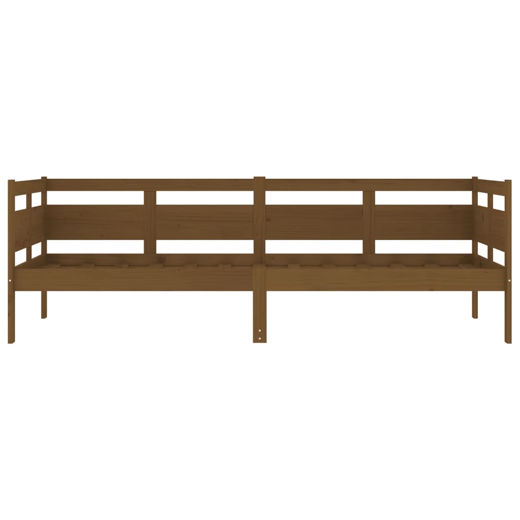 Day Bed | Honey brown | Solid pine wood, plywood | Single
