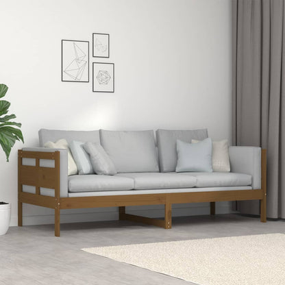Day Bed | Honey brown | Solid pine wood, plywood | Single