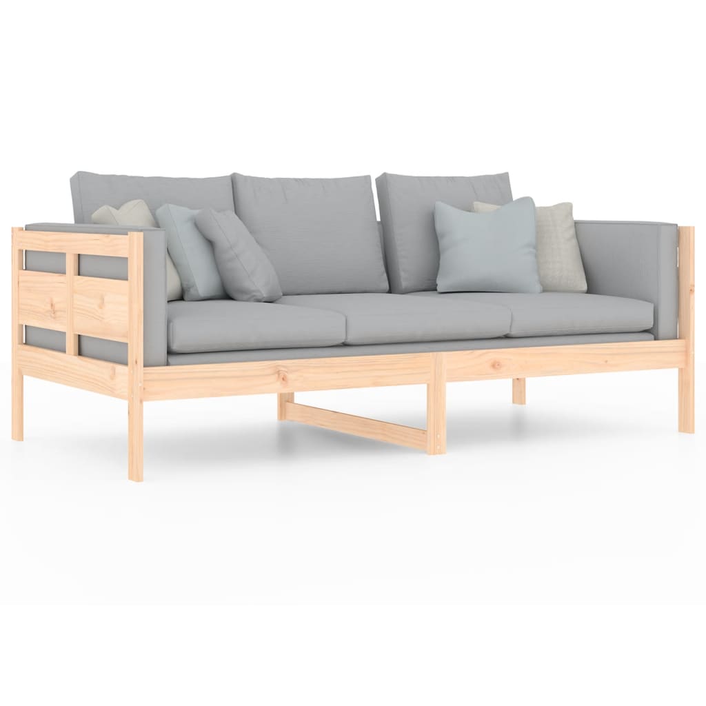 Day Bed | Natural | Solid pine wood, Plywood | Single