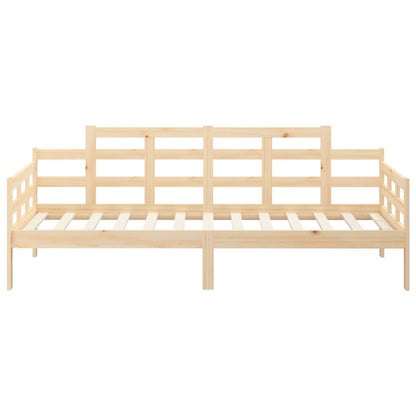 Day Bed without Mattress Solid Wood Pine 90x190 cm Single