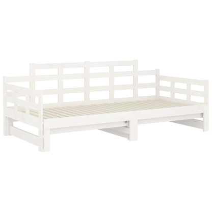 Day Bed | White | Solid pine wood | 2x