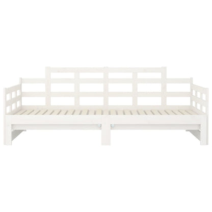 Day Bed | White | Solid pine wood | 2x