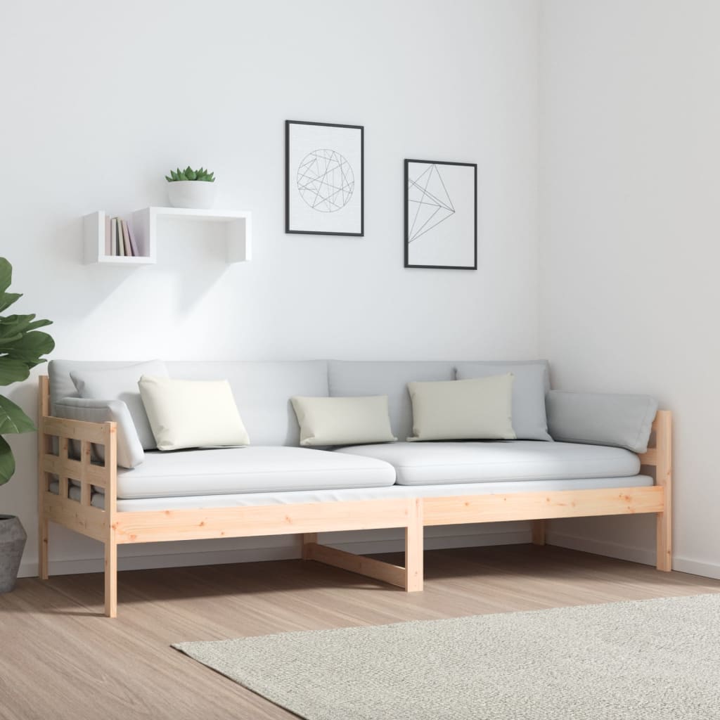 Day Bed | Natural Pine | Solid pinewood | 80x200 cm