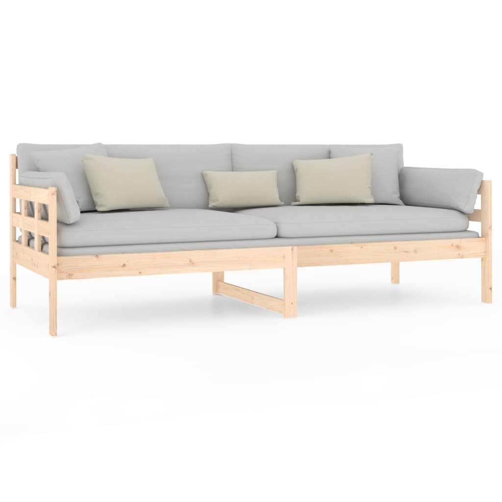 Day Bed | Natural Pine | Solid pinewood | 80x200 cm