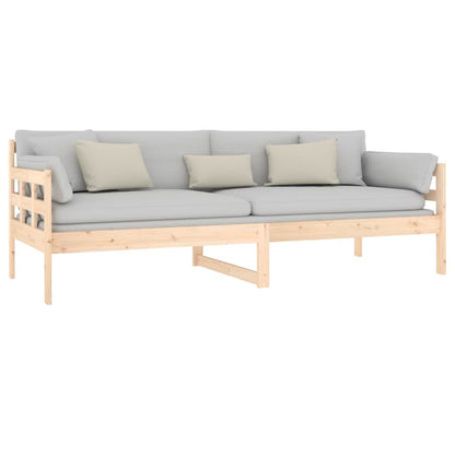 Day Bed | Natural Pine | Solid pinewood | 80x200 cm