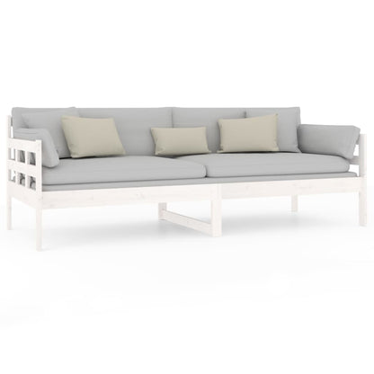 Day Bed | White | Solid pine wood | 80x200 cm