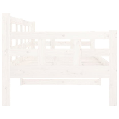 Day Bed | White | Solid pine wood | 80x200 cm