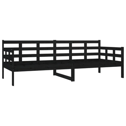 Day Bed | Black | Solid pine wood | Single