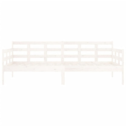 Day Bed | White | Solid pine wood | Single | Convertible
