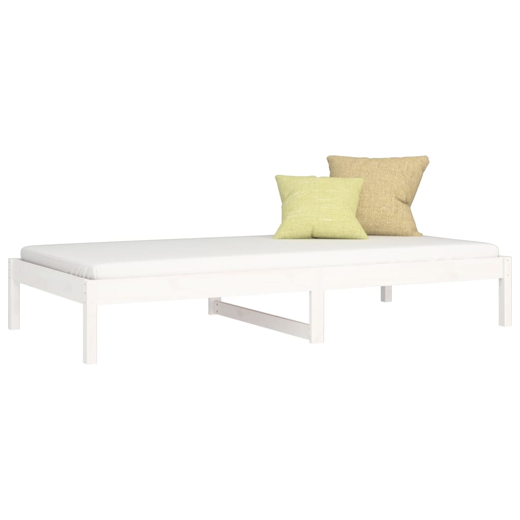 Day Bed | White | Solid pine wood | Small