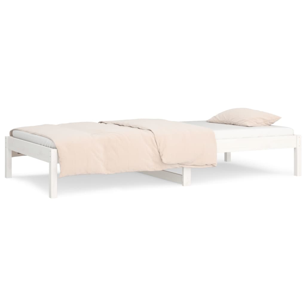 Day Bed | White | Solid pine wood | Small